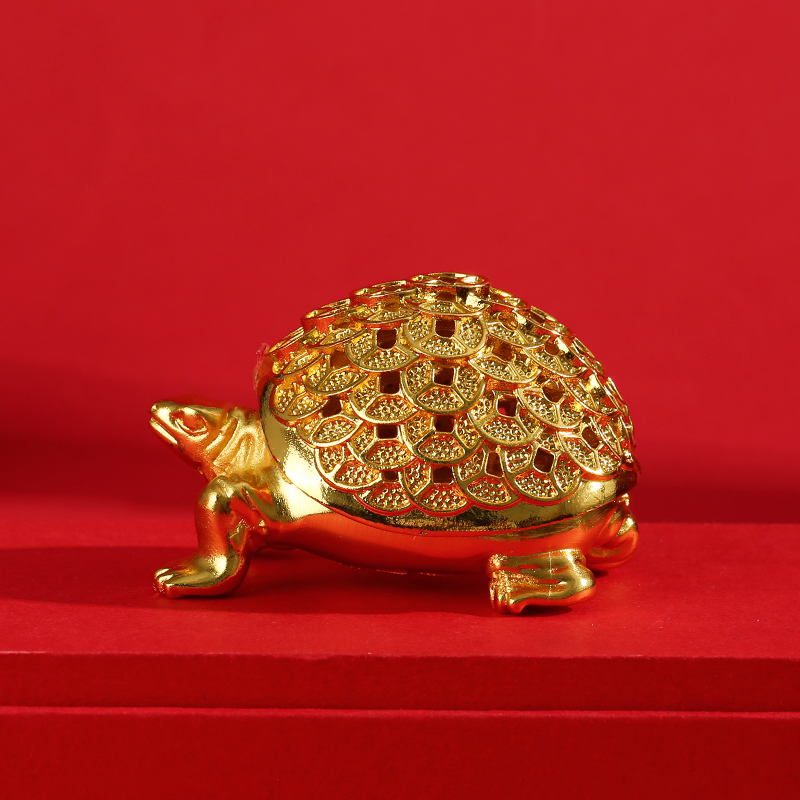 Rich and powerful turtle ornaments