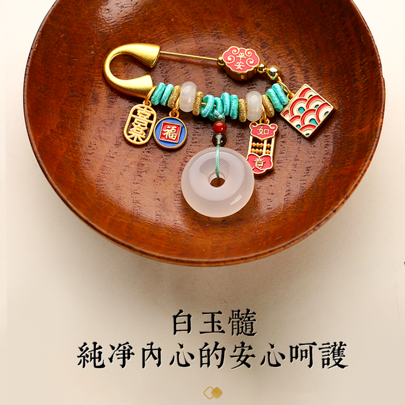 祥福吉瑞多寶別針