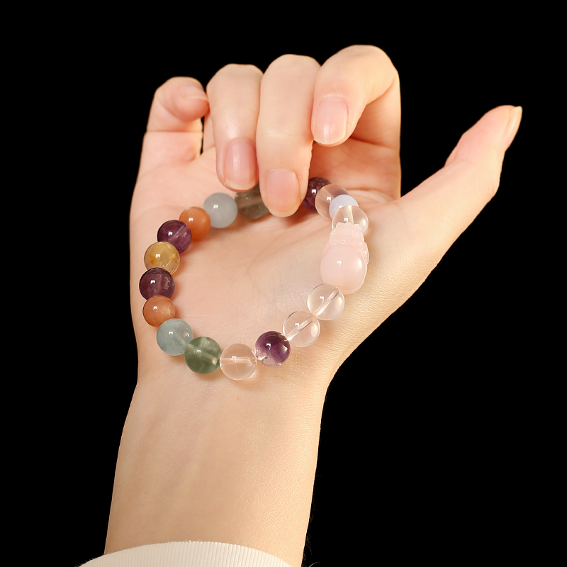Rose Quartz Duobao Bracelet