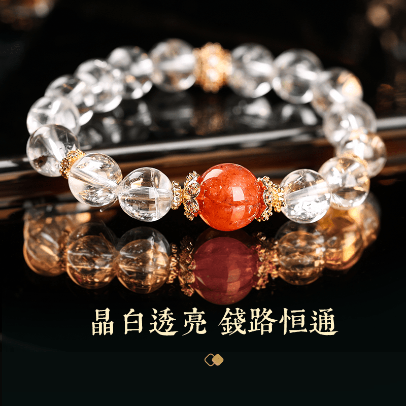 白阿塞福慧路路通手鍊 - 先知命局開運風水吉祥物旗艦店 - 麥玲玲代言品牌
