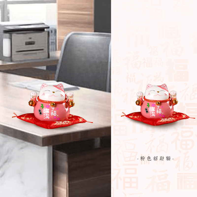 彩釉招財貓存錢筒擺飾 - 先知命局開運風水吉祥物旗艦店 - 麥玲玲代言品牌