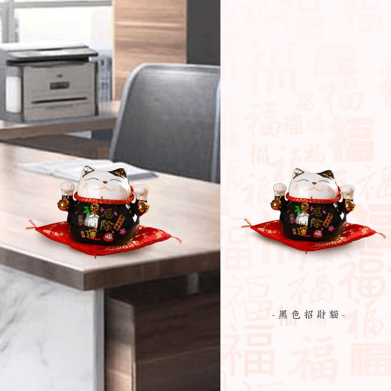 彩釉招財貓存錢筒擺飾 - 先知命局開運風水吉祥物旗艦店 - 麥玲玲代言品牌