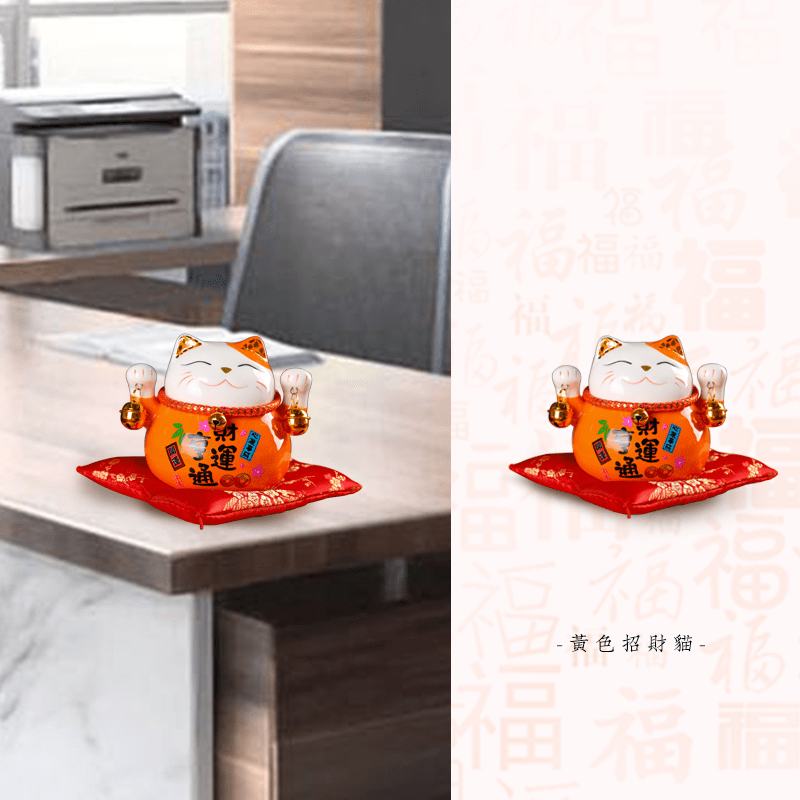 彩釉招財貓存錢筒擺飾 - 先知命局開運風水吉祥物旗艦店 - 麥玲玲代言品牌