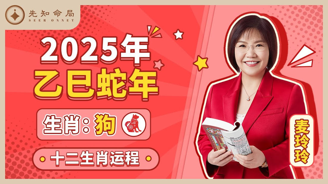 麥玲玲2025蛇年屬狗運程：重新開始，迎接新契機 - 先知命局開運風水吉祥物旗艦店-麥玲玲代言品牌