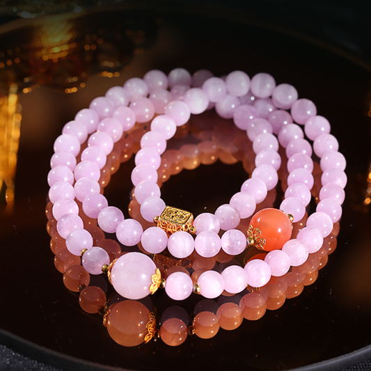 Kunzite Good Luck Bracelet