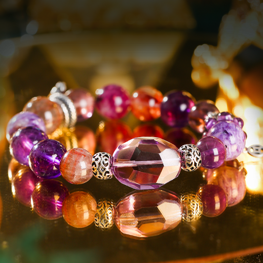 Nine Purple Fire Purple Qi Eastward Noble Fate Bracelet