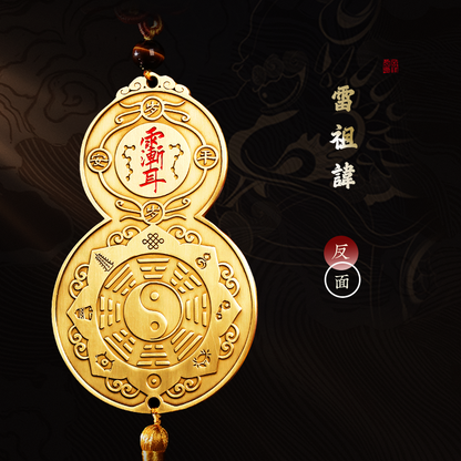 Heavenly Thunder Lion Gourd Ornament 