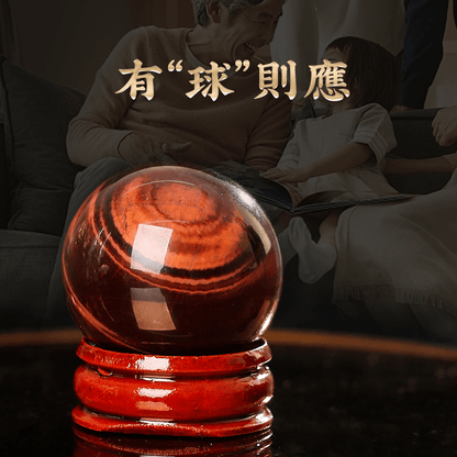 熾富紅虎眼石球擺飾 - 先知命局開運風水吉祥物旗艦店 - 麥玲玲代言品牌